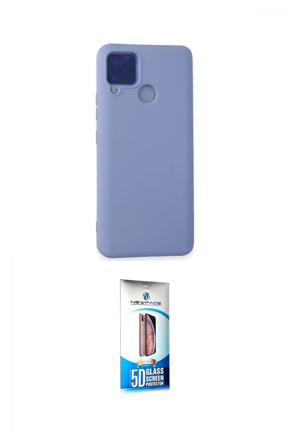 ieg™ C15 Kılıf Ahenk Serisi - Siyah 5D Eko Cam Ekran Koruyucu
