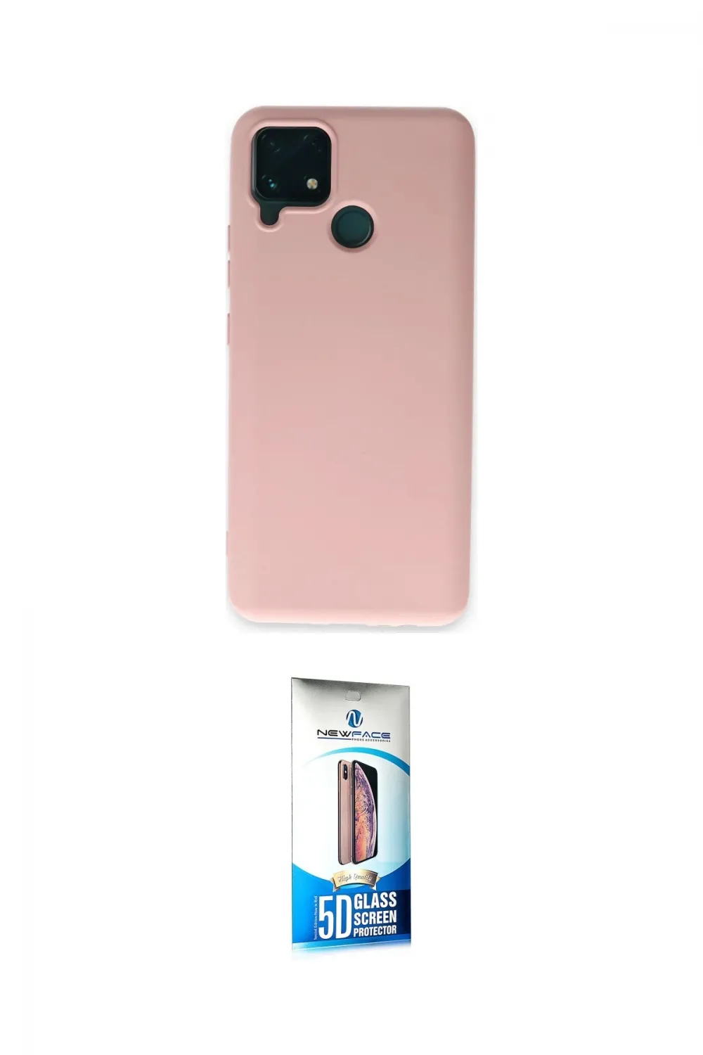 ieg™ C15 Kılıf Ahenk Serisi - Siyah 5D Eko Cam Ekran Koruyucu