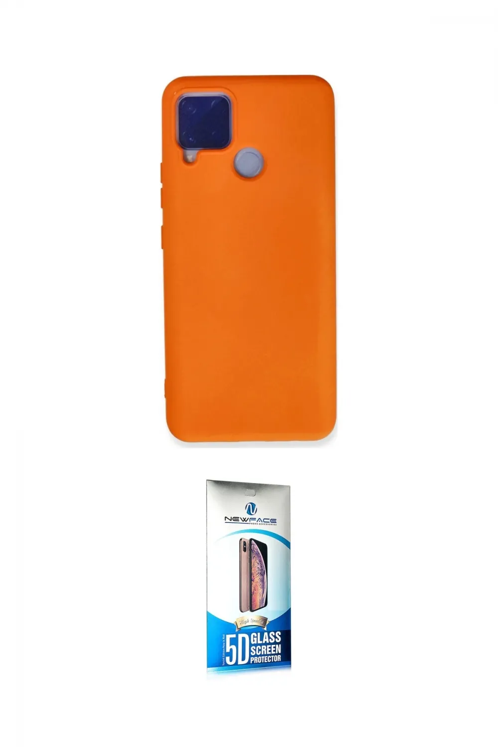 ieg™ C15 Kılıf Ahenk Serisi - Siyah 5D Eko Cam Ekran Koruyucu