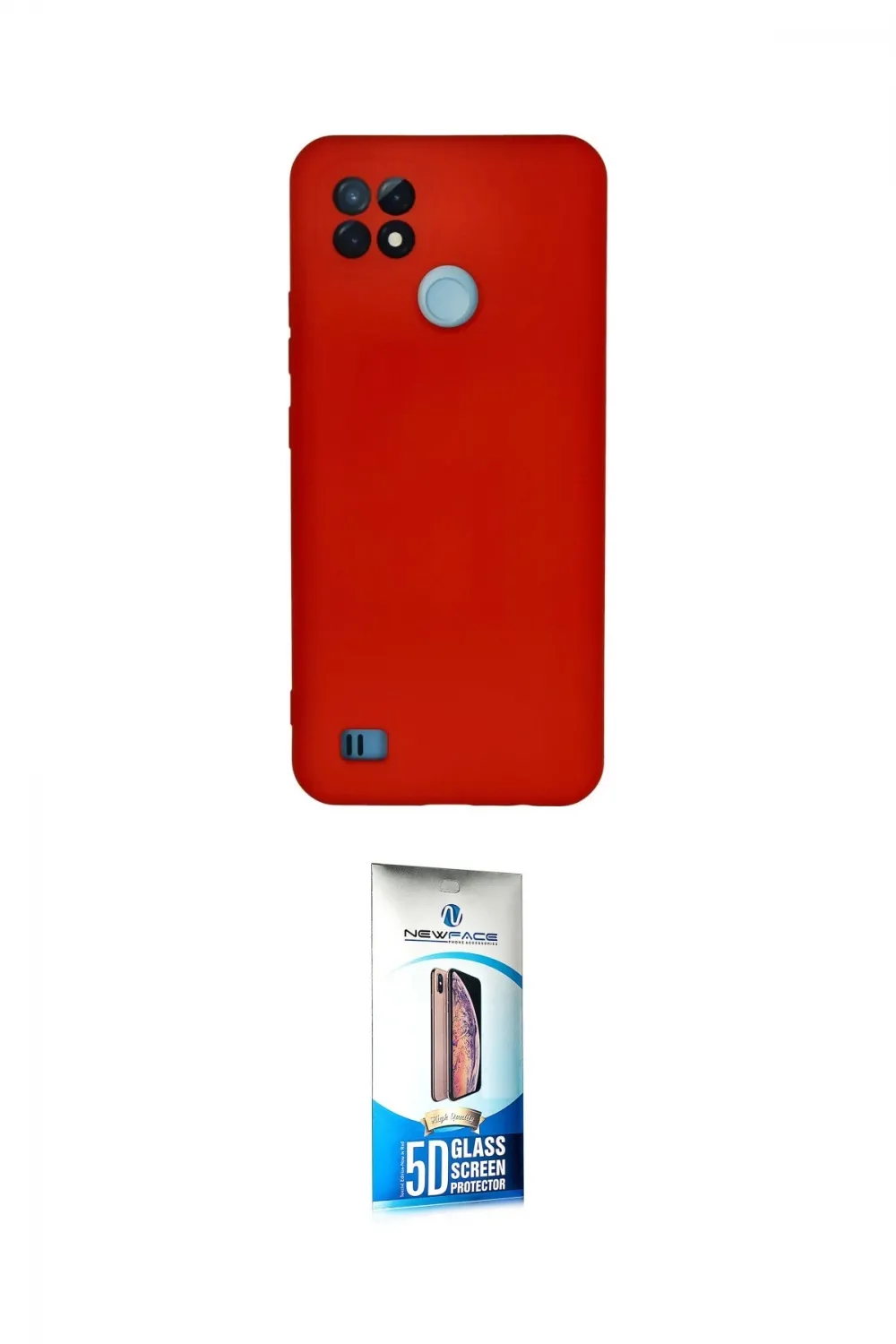 ieg™ C21 Kılıf Ahenk Serisi - Siyah 5D Eko Cam Ekran Koruyucu