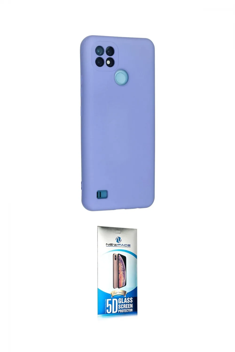 ieg™ C21 Kılıf Ahenk Serisi - Siyah 5D Eko Cam Ekran Koruyucu