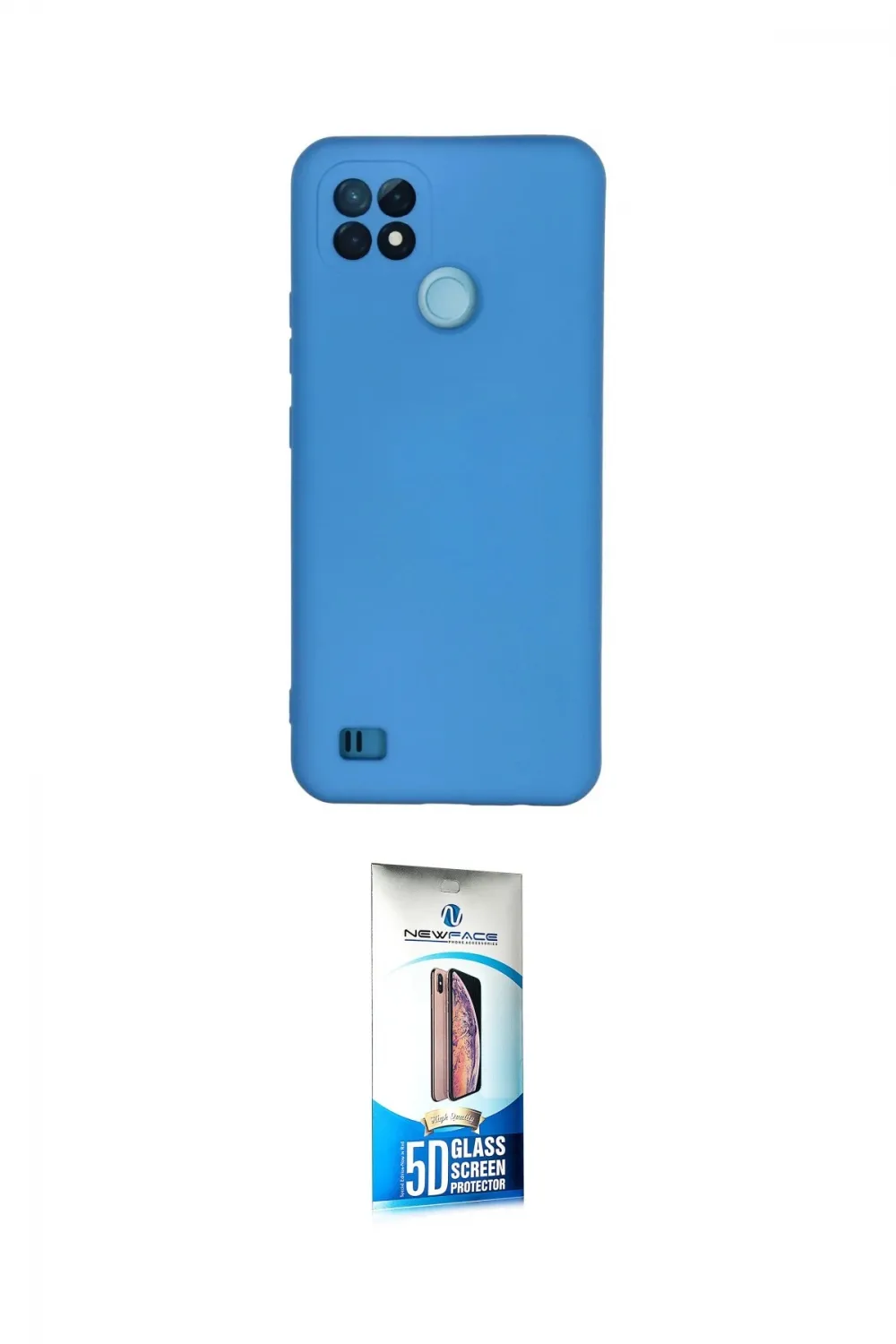 ieg™ C21 Kılıf Ahenk Serisi - Siyah 5D Eko Cam Ekran Koruyucu