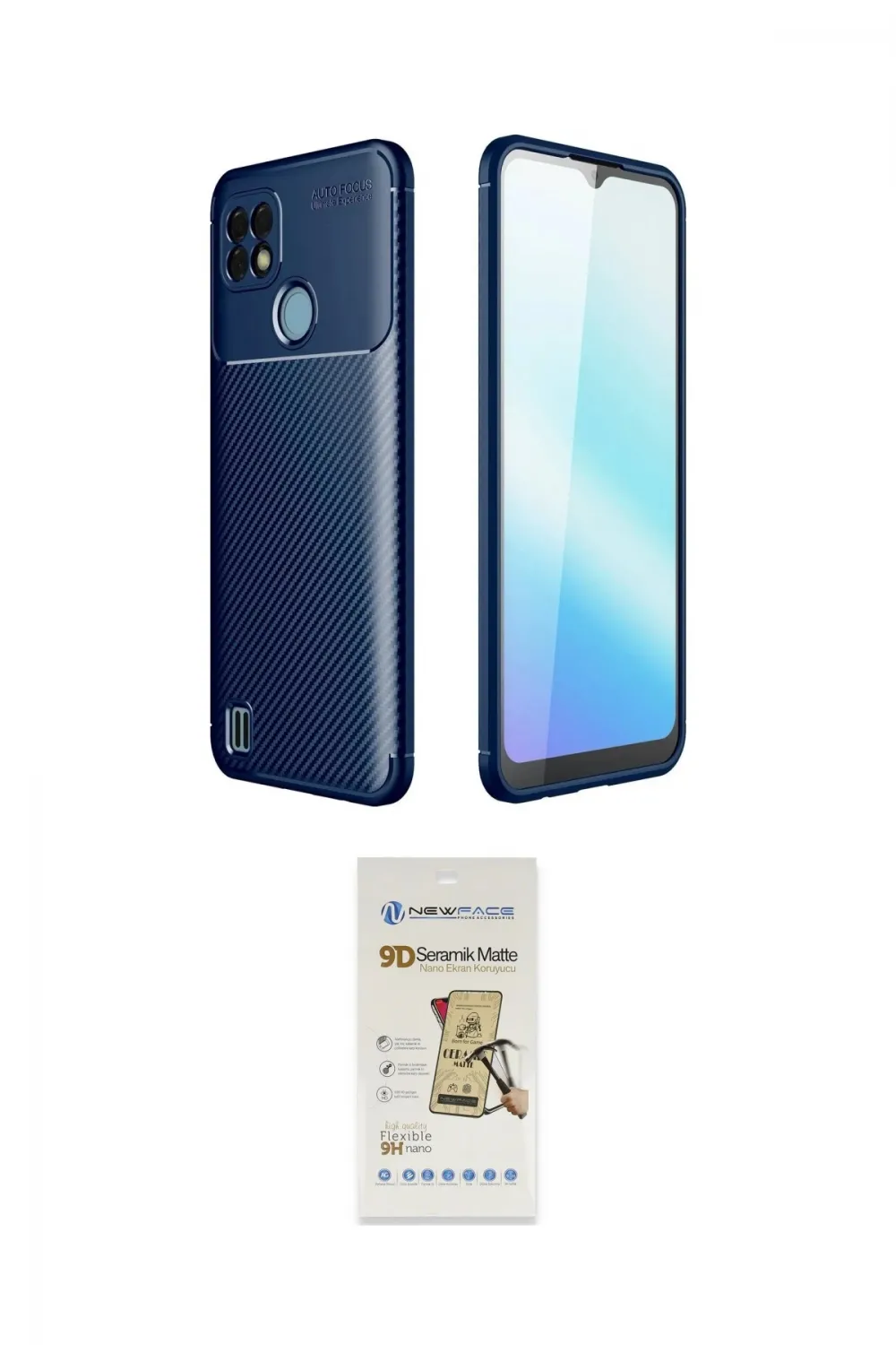 ieg™ C21 Kılıf Eksen Form Prime - Siyah Mat Seramik Nano Ekran Koruyucu