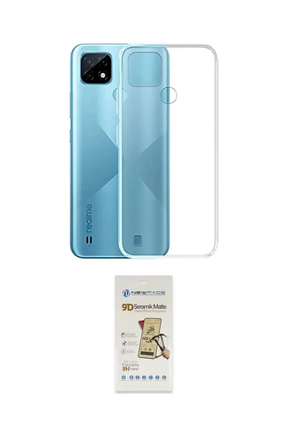 ieg™ C21 Kılıf Zirve Doku - Siyah Mat Seramik Nano Ekran Koruyucu