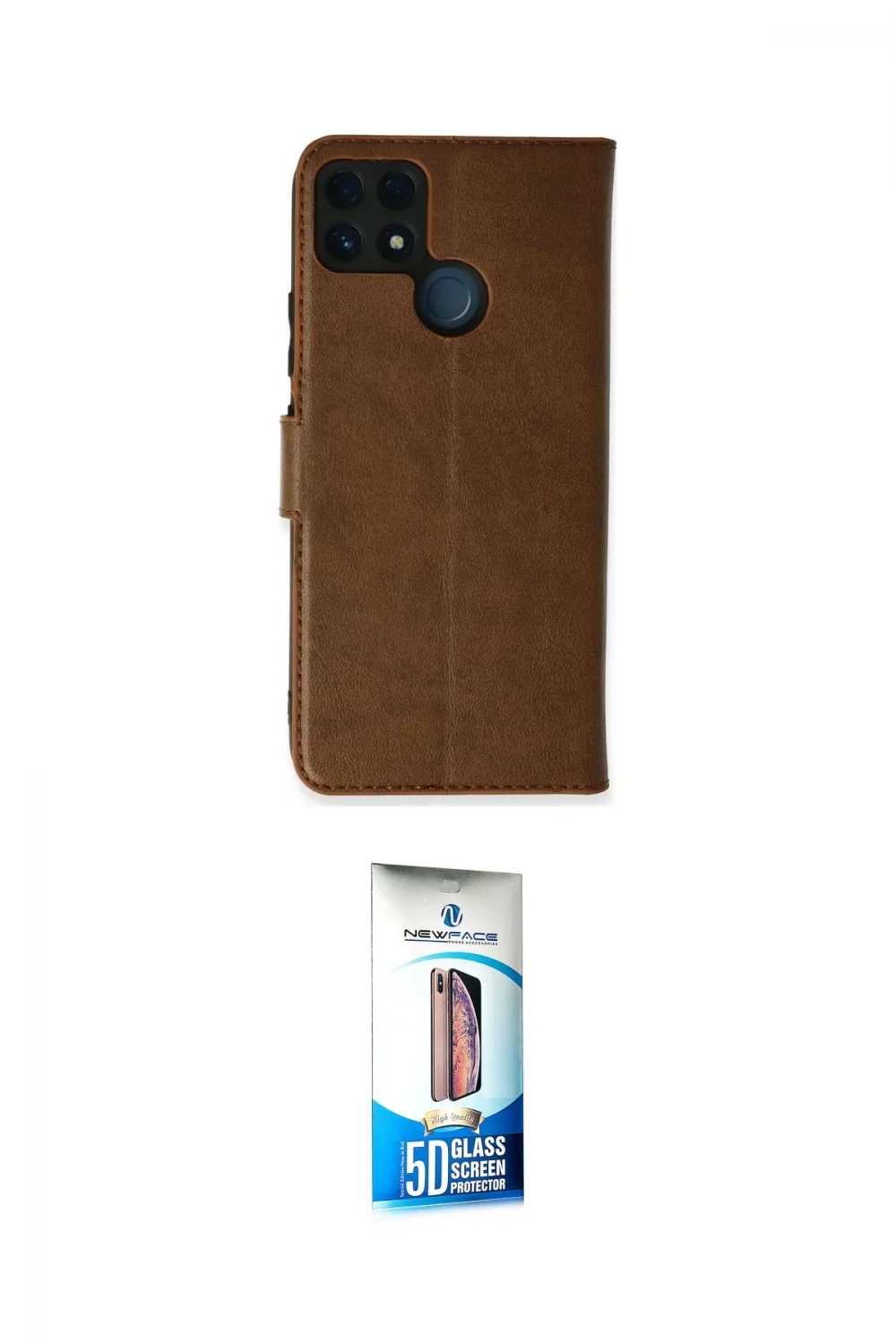ieg™ C25 Kılıf Siluet Işık Serisi - Siyah 5D Eko Cam Ekran Koruyucu