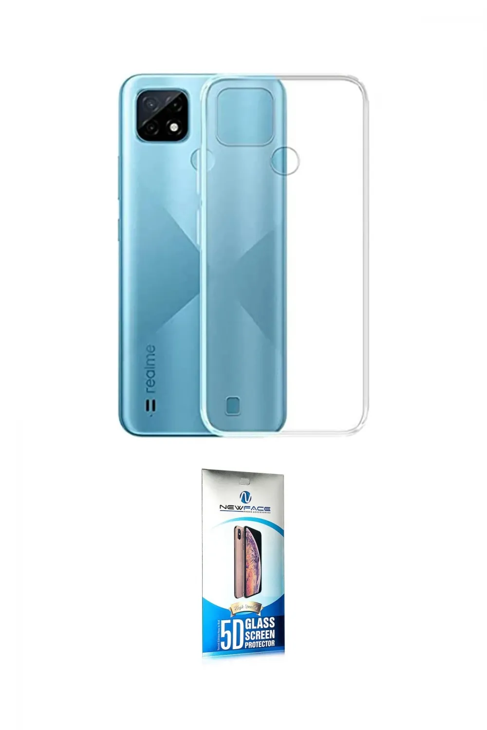 ieg™ C25 Kılıf Zirve Doku - Siyah 5D Eko Cam Ekran Koruyucu