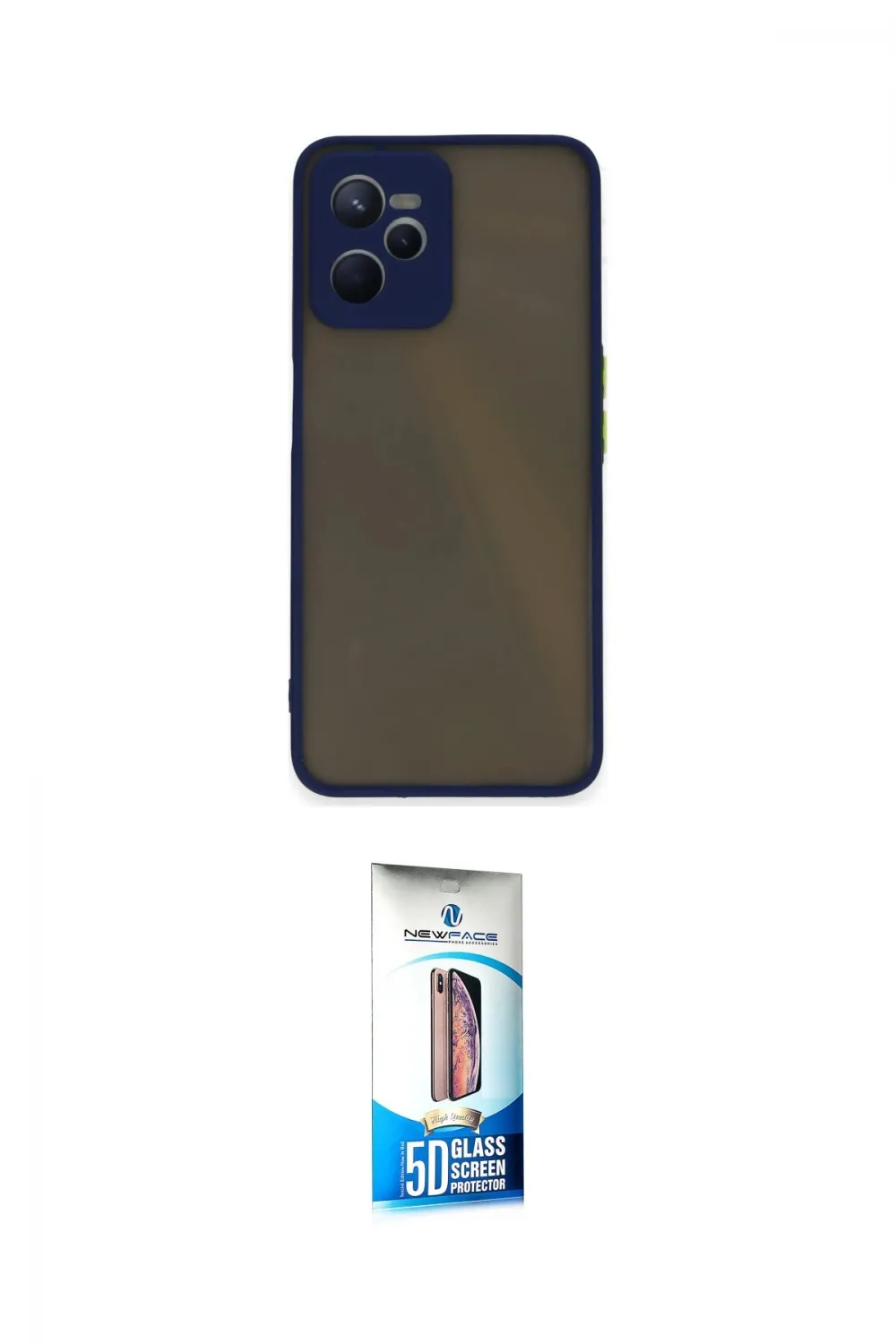 ieg™ C35 Kılıf Ahenk Çizgi Serisi - Siyah 5D Eko Cam Ekran Koruyucu