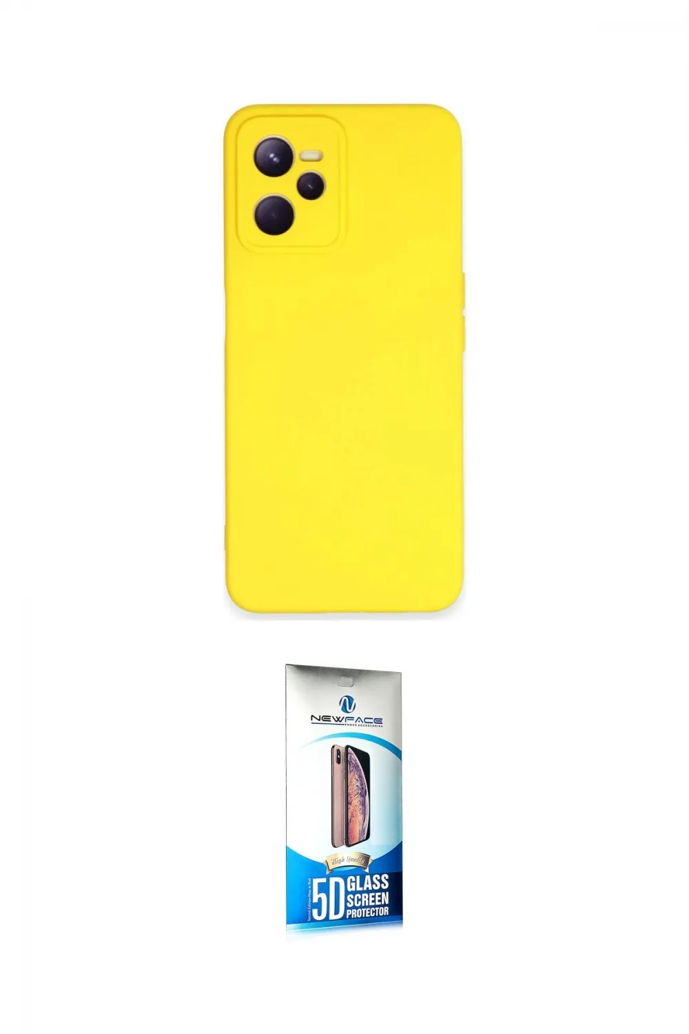 ieg™ C35 Kılıf Ahenk Serisi - Siyah 5D Eko Cam Ekran Koruyucu