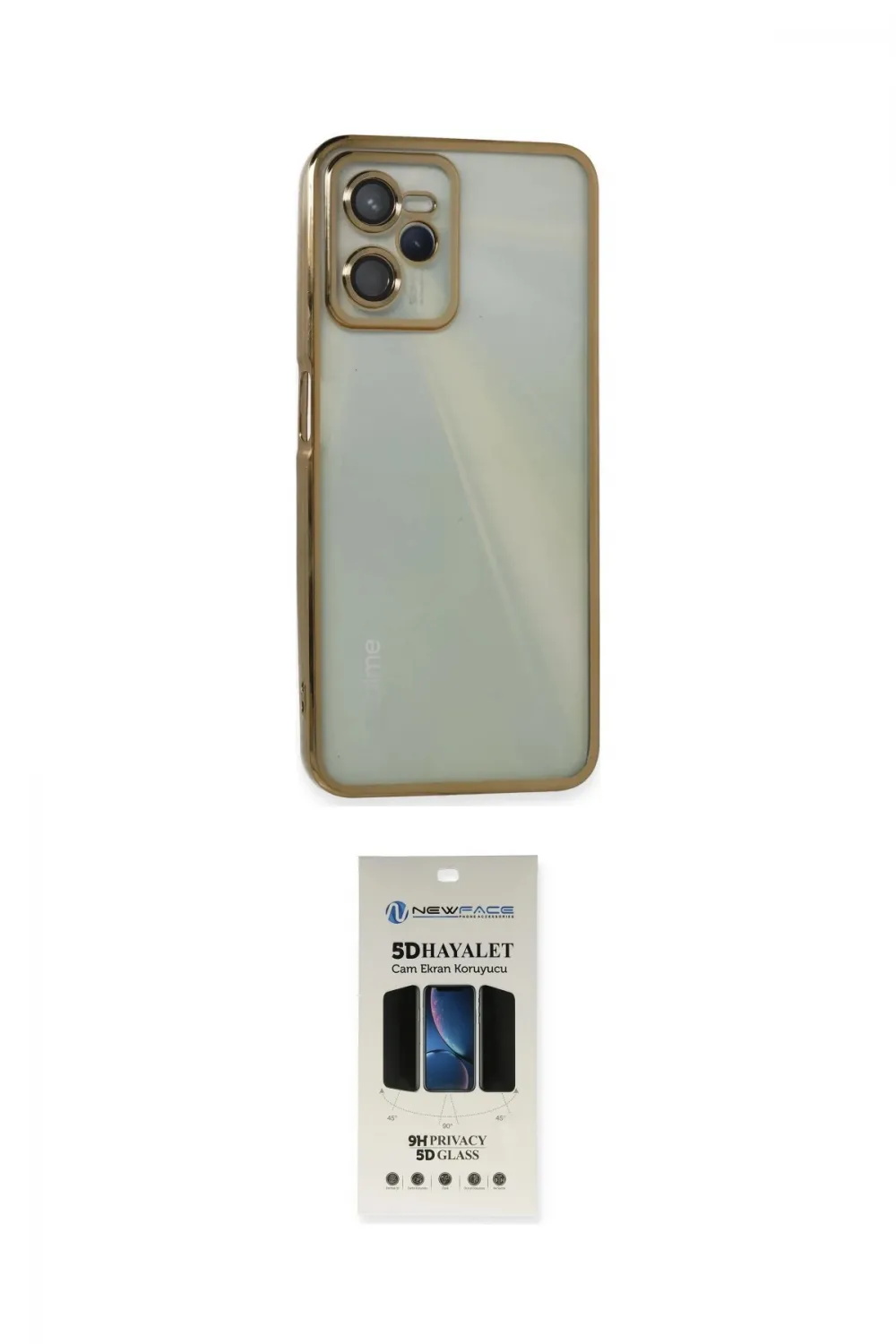 ieg™ C35 Kılıf Vadi Minimal - Siyah 5D Hayalet Cam Ekran Koruyucu