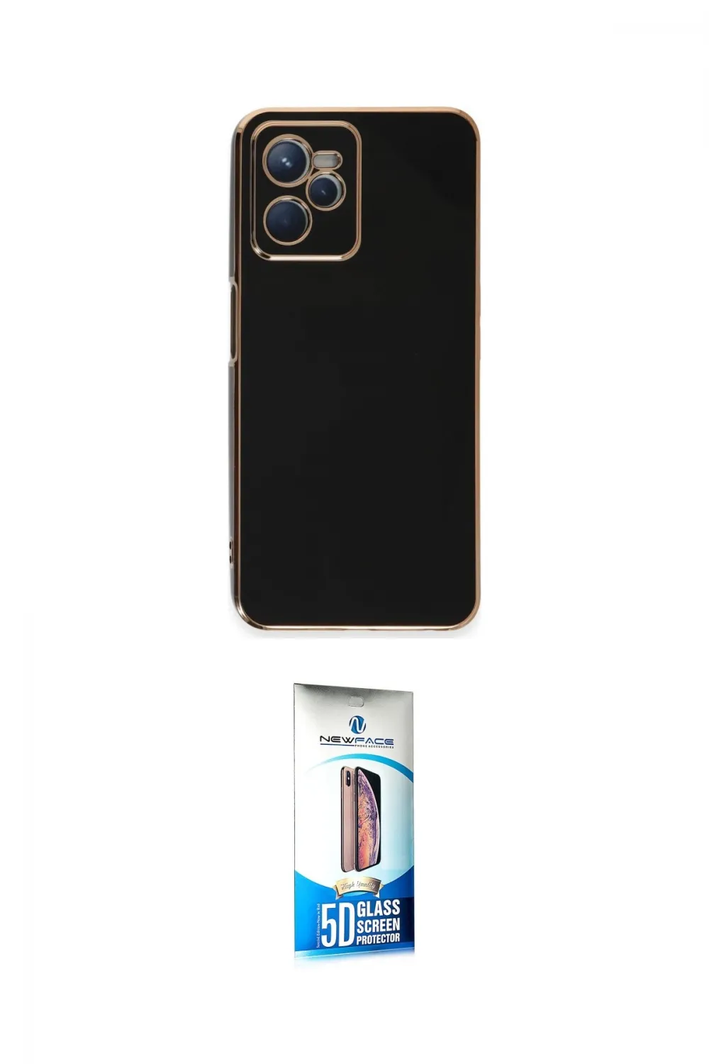 ieg™ C35 Kılıf Yankı Serisi - Siyah 5D Eko Cam Ekran Koruyucu