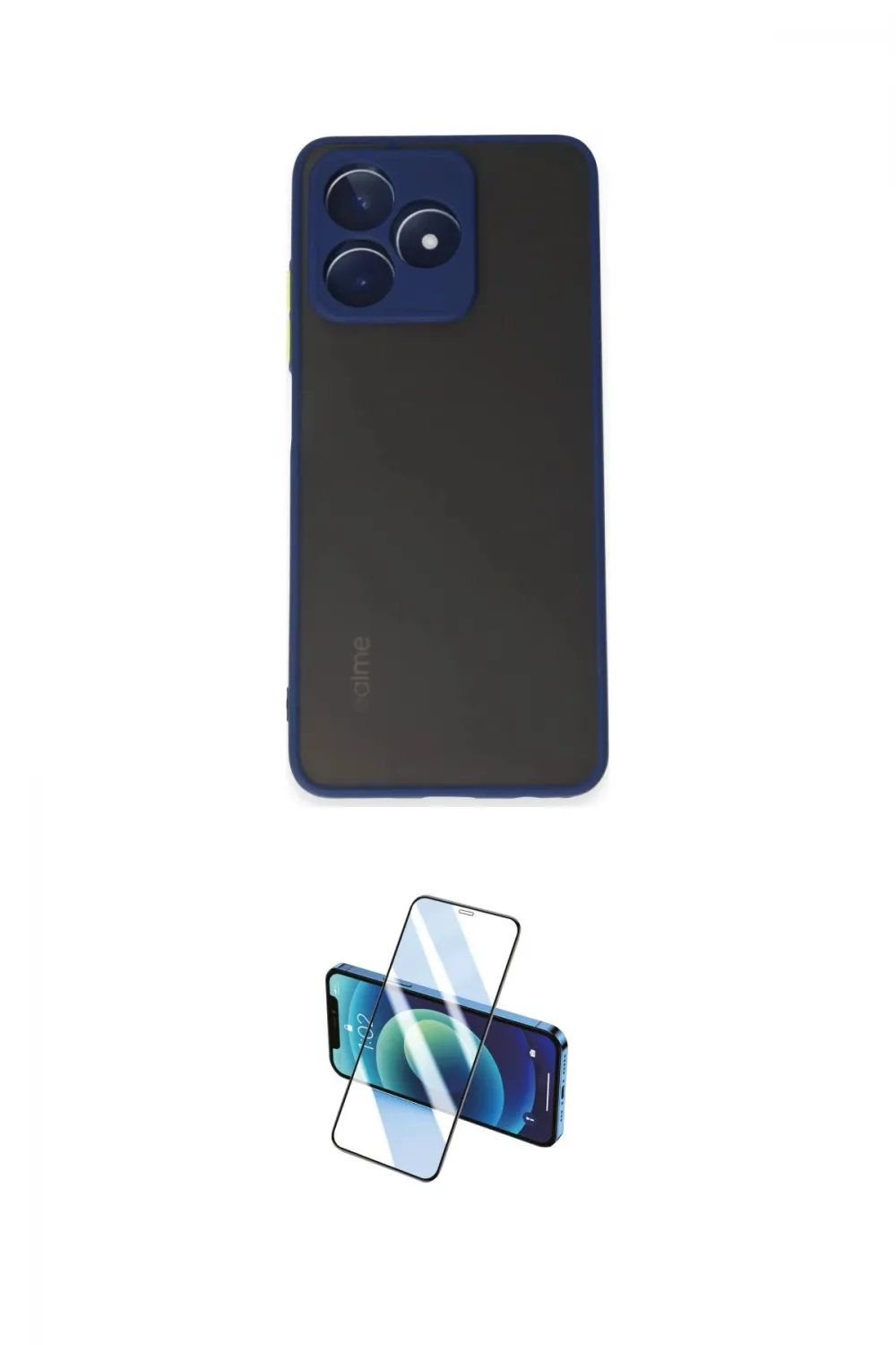 ieg™ C53 Kılıf Ahenk Çizgi Serisi - Siyah 3D Antistatik Cam Ekran Koruyucu