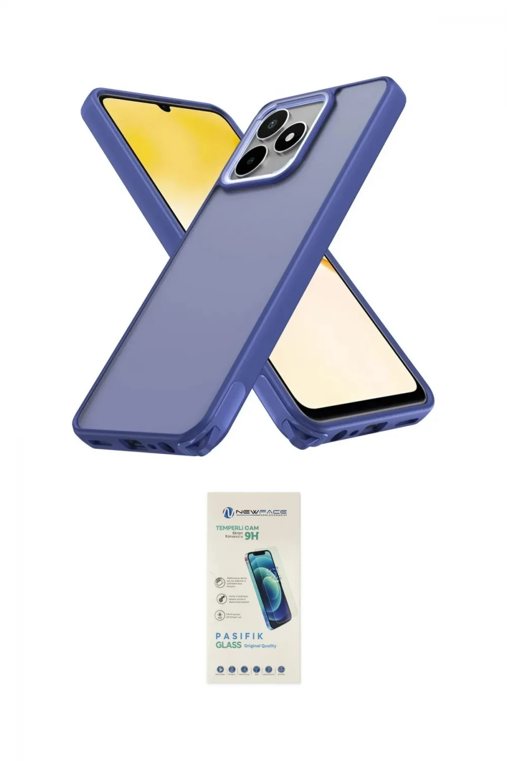 ieg™ C53 Kılıf Atlas Form - Şeffaf Pasifik Cam Ekran Koruyucu
