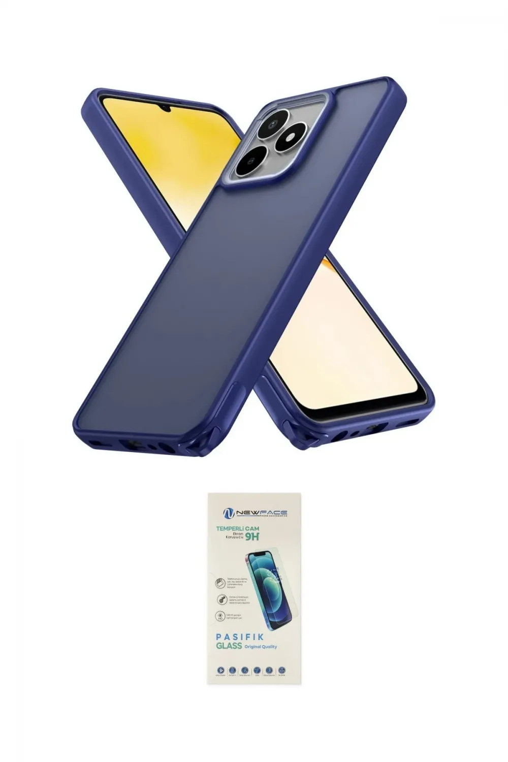 ieg™ C53 Kılıf Atlas Form - Şeffaf Pasifik Cam Ekran Koruyucu