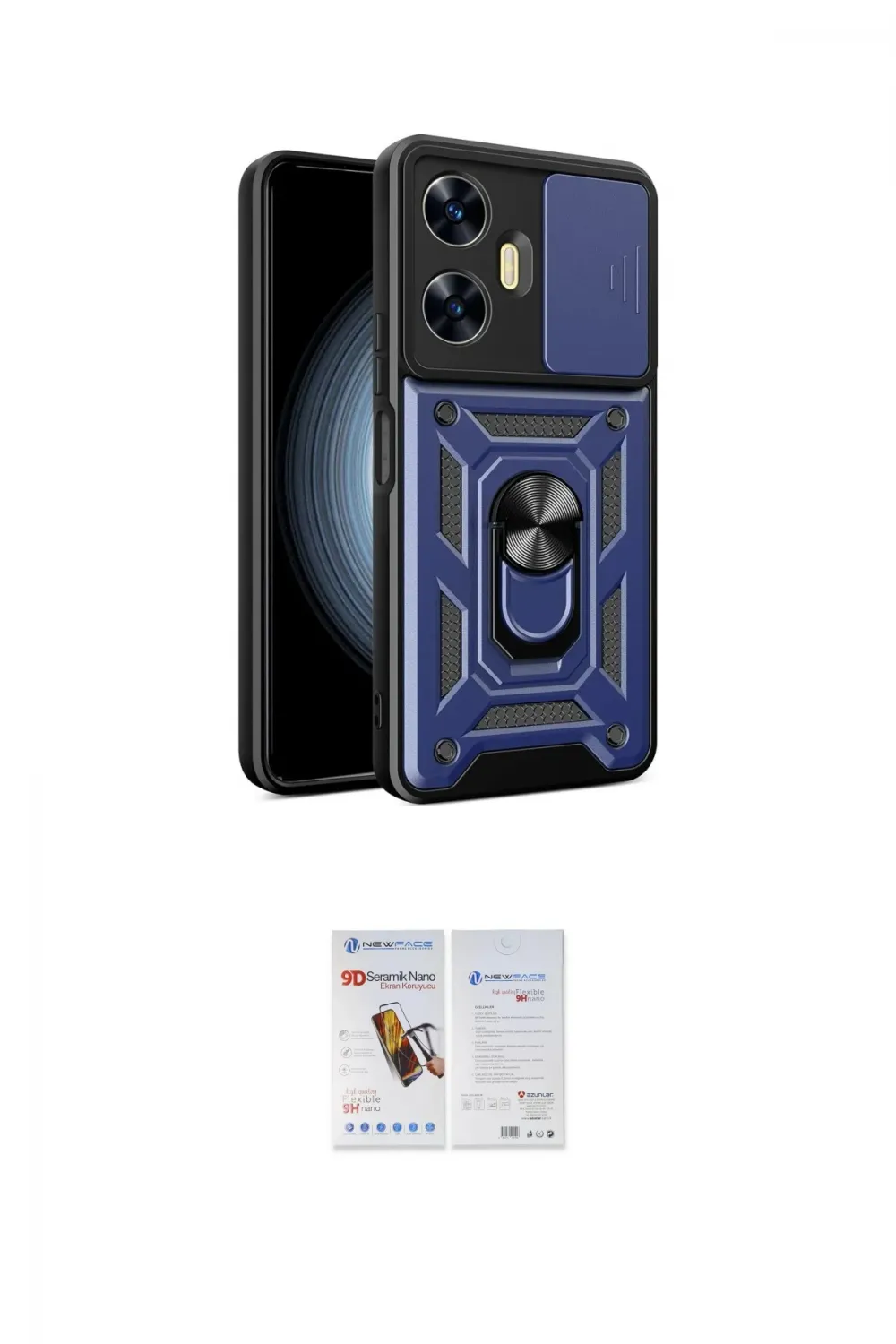 ieg™ C55 Kılıf Ahenk Klasik - Siyah Seramik Nano Ekran Koruyucu