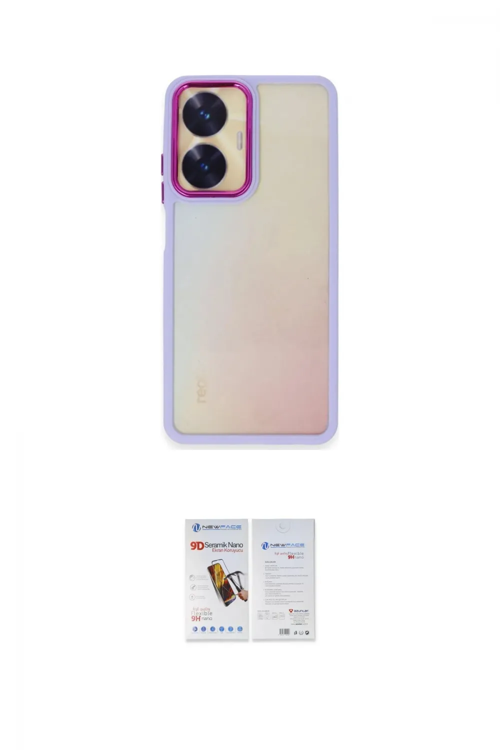 ieg™ C55 Kılıf Eksen Doku Prime - Siyah Seramik Nano Ekran Koruyucu