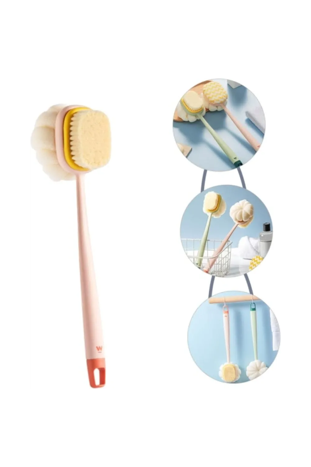 Çift Taraflı Banyo Duş Fırçası