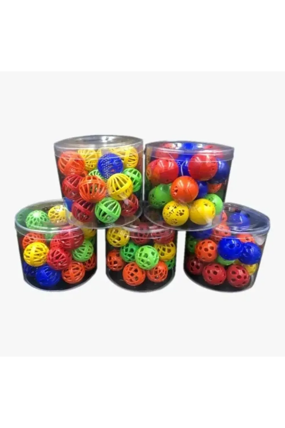 Çıngıraklı Kedi Topu 100 Adet