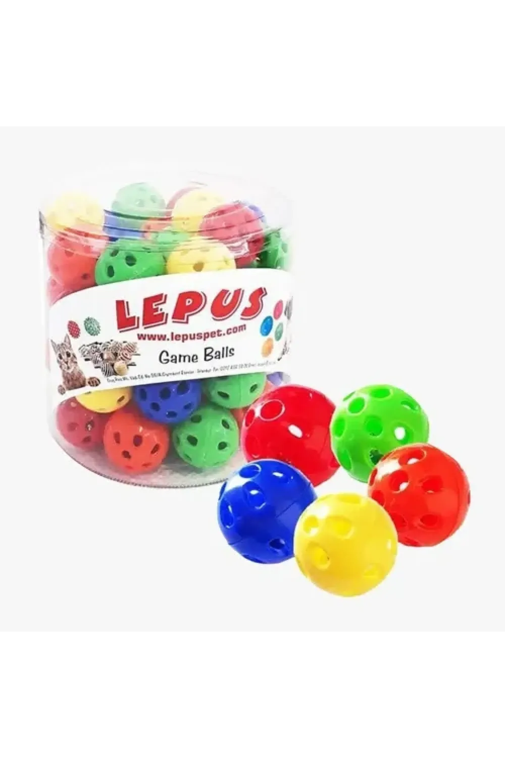 Çıngıraklı Kedi Topu 100 Adet