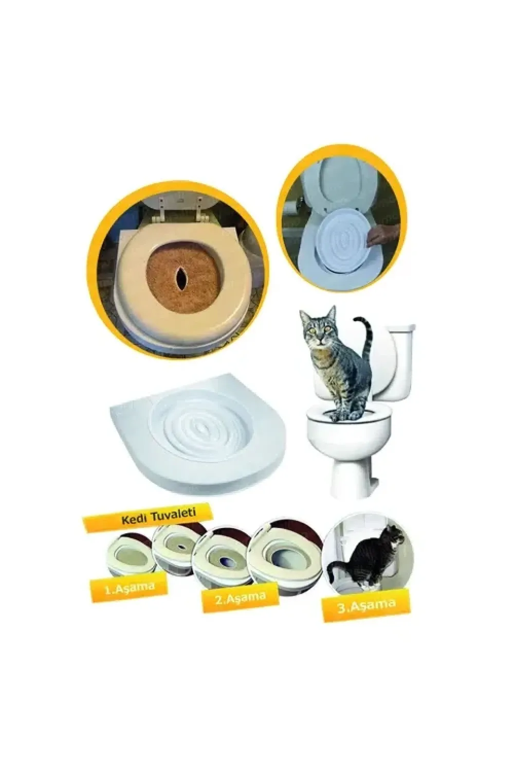 CitiKitty Klozet Kedi Tuvaleti Eğitim Seti