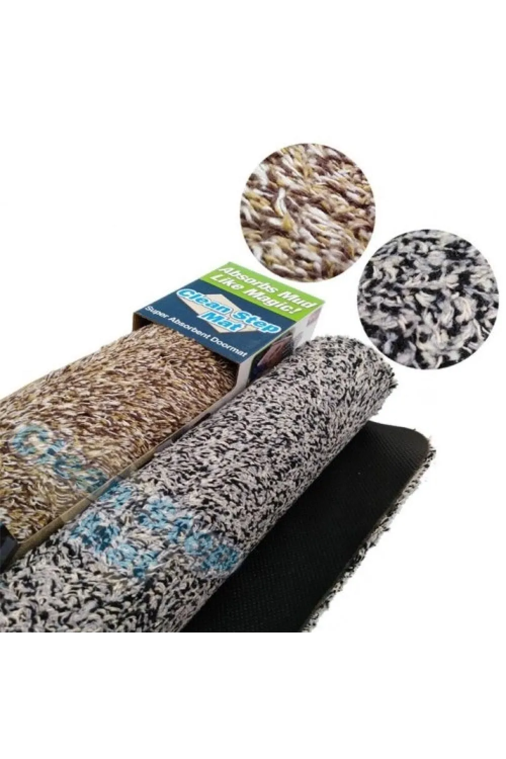 Clean Step Mat Yıkanabilir Mikrofiber Kir Toz Emici Iç-dış Ortam Paspas