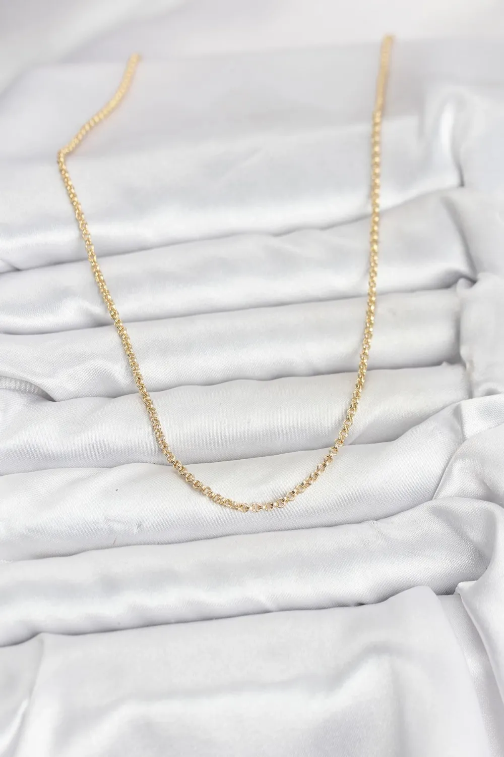 CM 14K Gold Renk Halka Model 60 cm Kadın Kolye TJ-BKO10930