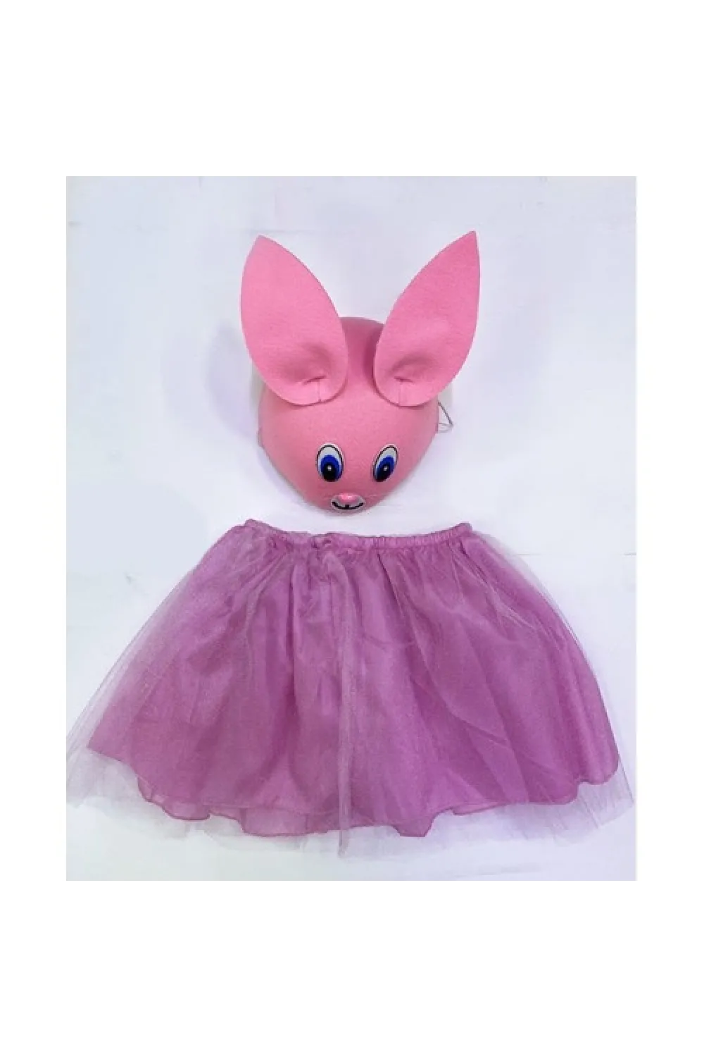 Çocuk Gösteri Kostümü Pembe Tavşan