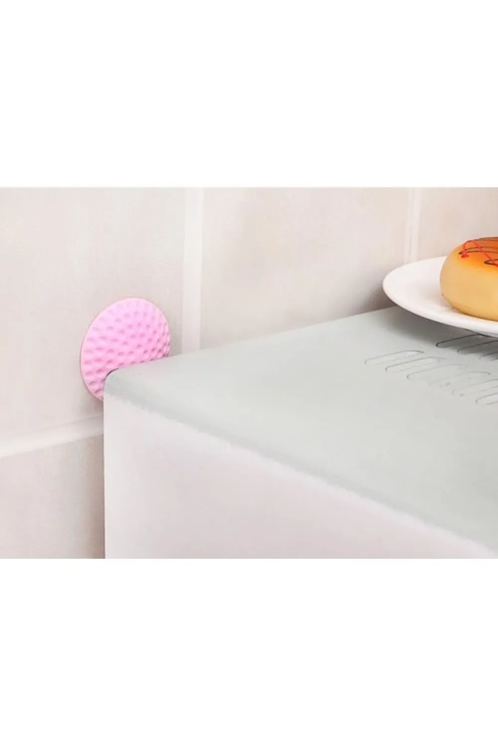 Çok Amaçlı Silikon Kapı Duvar Koruyucu Tampon - 4lü Paket