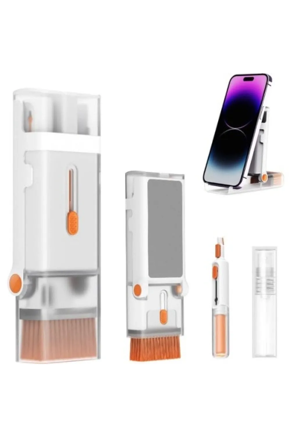 Çok Amaçlı Temizleyici Kit  ve Telefon Standı