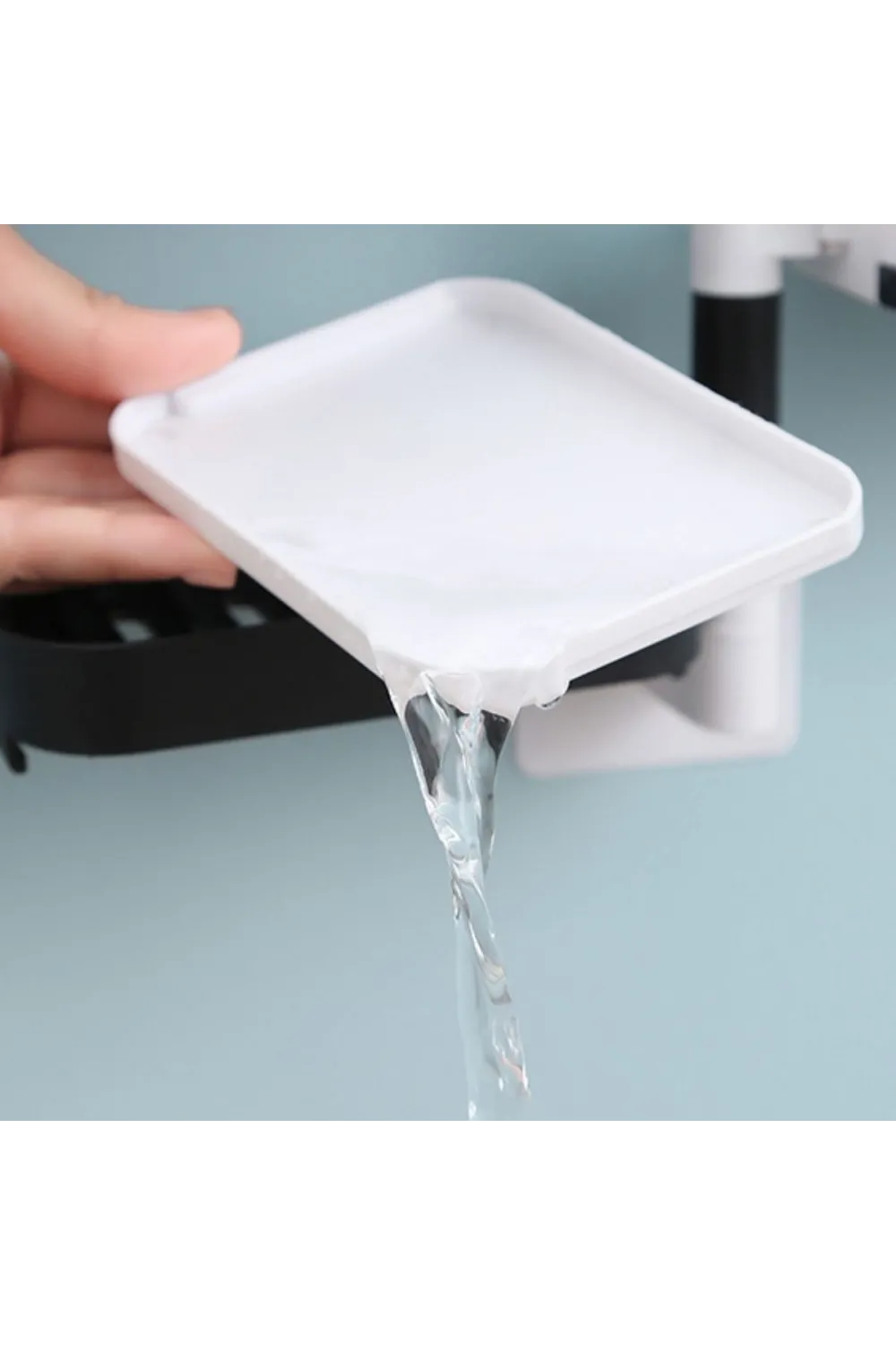 Çoklu Sabun Tutucu Fonksiyonel Banyo Sabunluk
