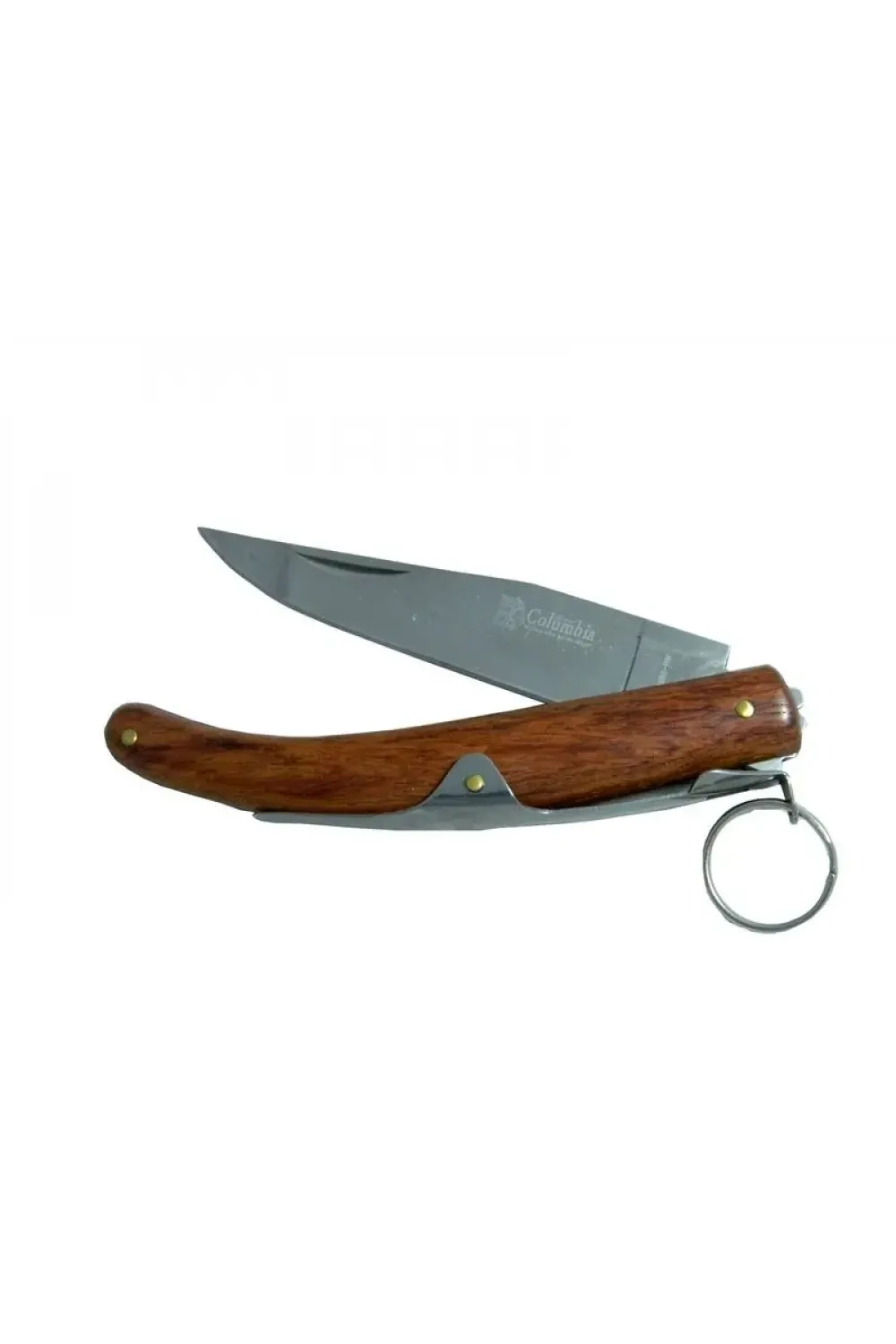 ieg™ Columbia Okapi GC2079A Kahverengi Cep Çakısı 20cm - Manuel, Ahşap Sap