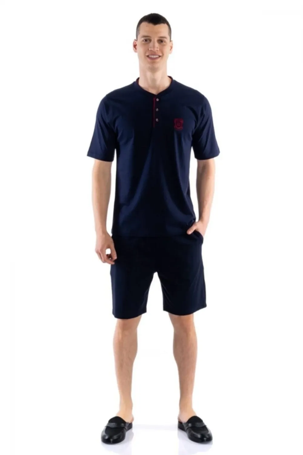 ieg™ DS Damat 02000 Kısa Kol 3lü Erkek Pijama Takımı