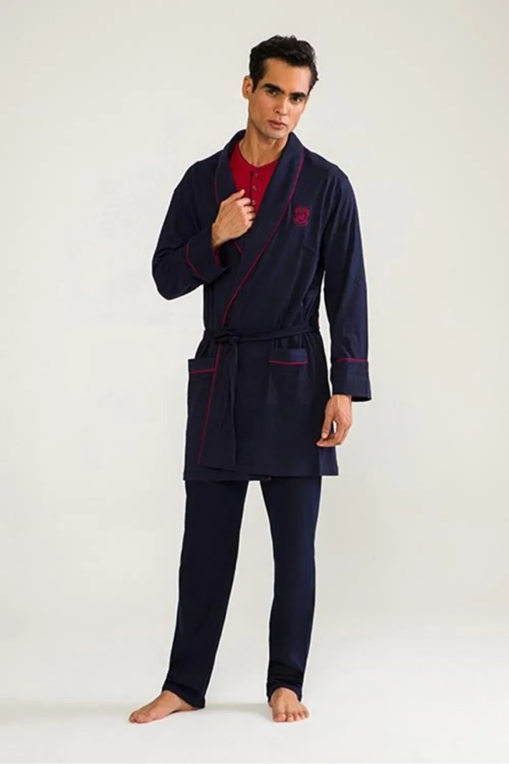 ieg™ DS Damat 03000 5li Robdöşambr Erkek Damat Pijama Seti