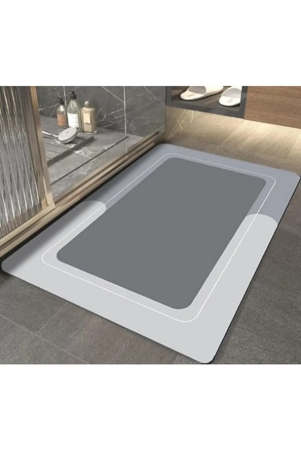 Dikdörtgen Süper Emici Banyo Paspası