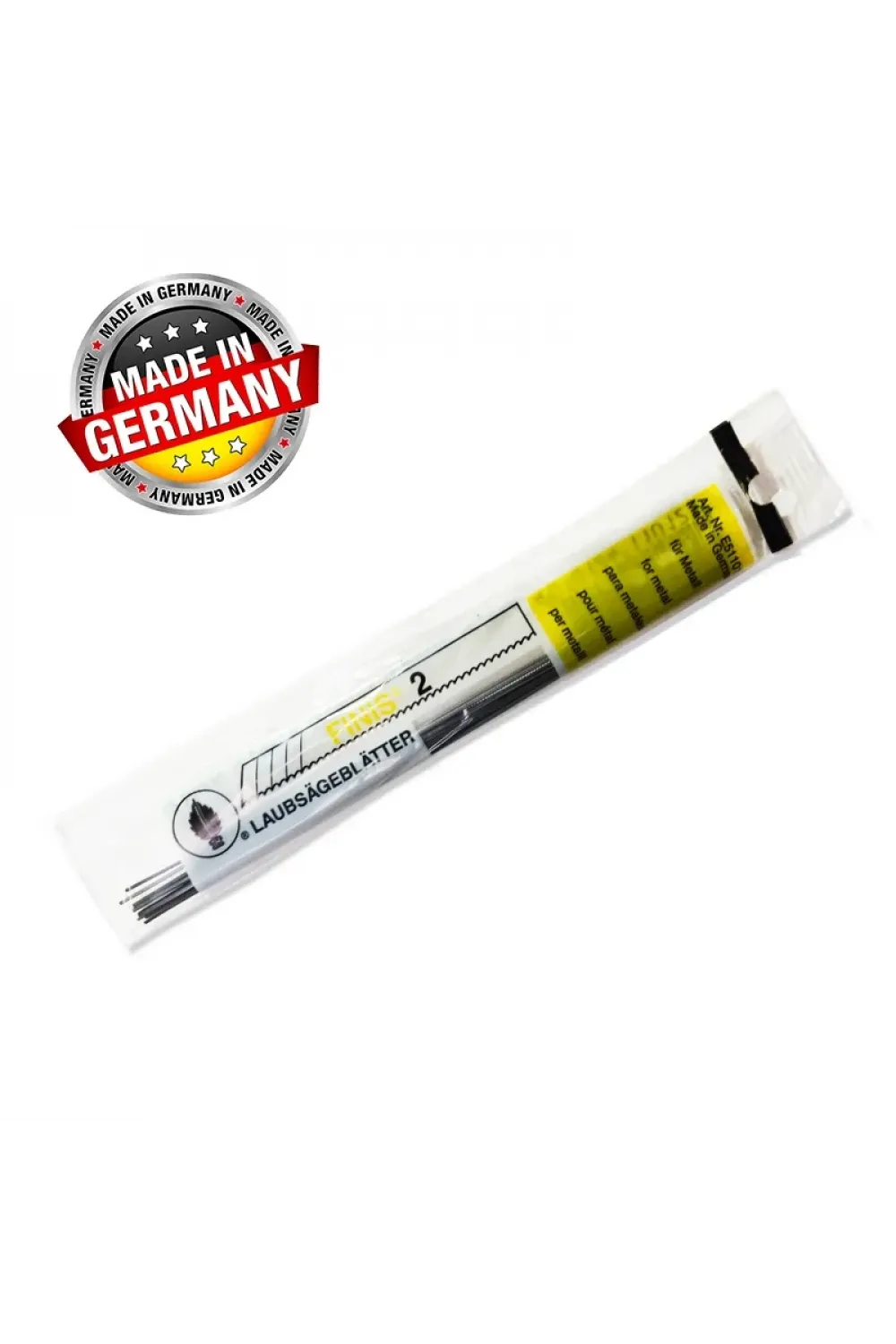 ieg™ Eberle Finis Düz Hassas Metal Kıl Testere Ağzı No:2 - 12 Adet