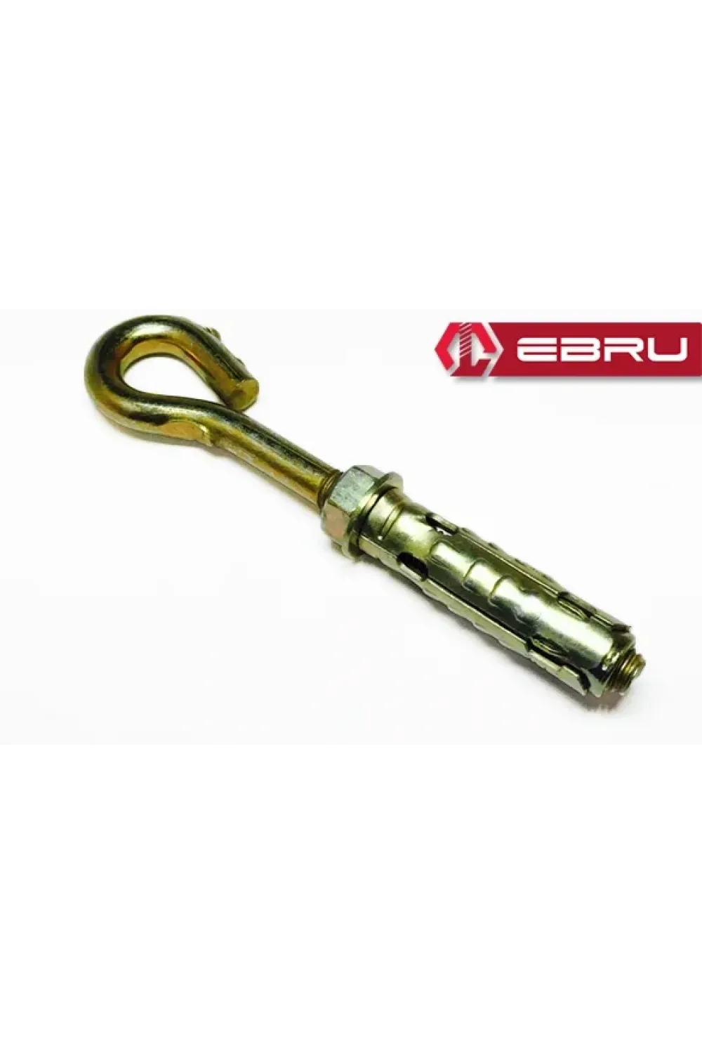 ieg™ Ebru Gömlekli Kancalı Kapalı Çelik Dübel M6 - 100 Adet