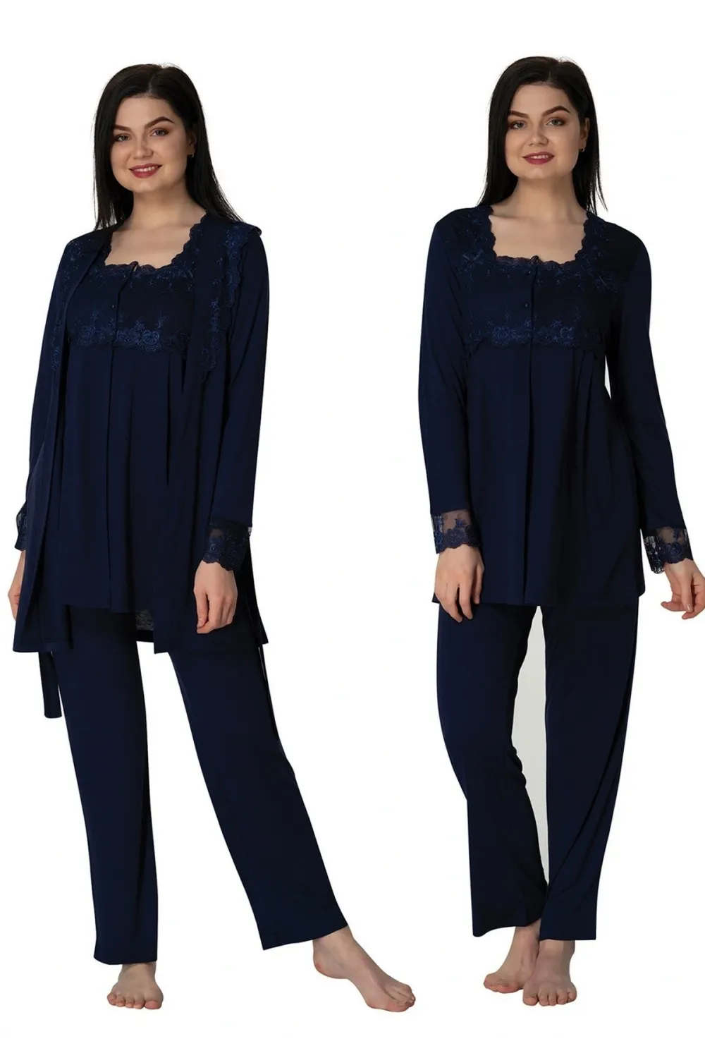 ieg™ Effortt 2401  Sabahlıklı Lohusa Pijama Takımı