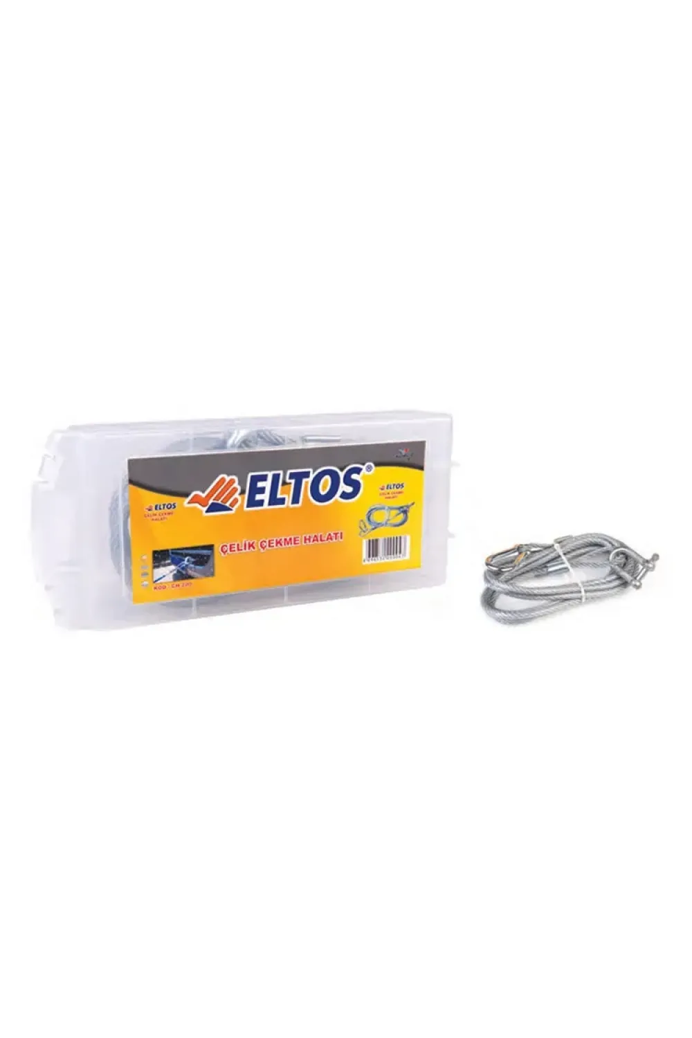 ieg™ Eltos Çelik Çekme Halatı 6-8 mm 3,5 mt