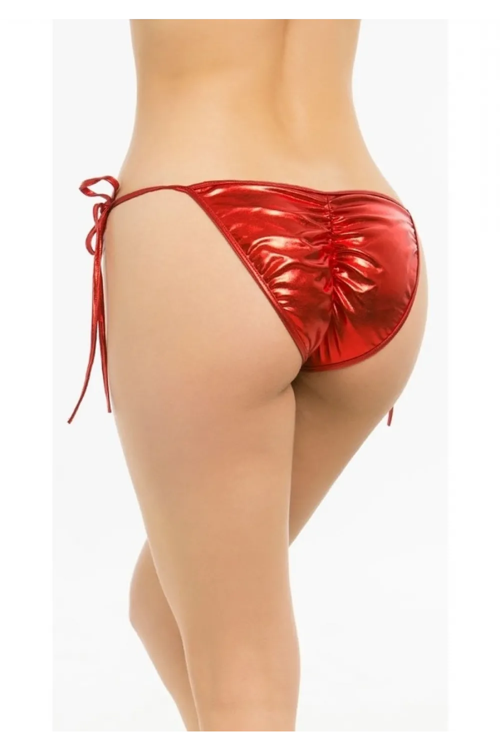 Fantazi Aşk Kırmızısı Seksi Yandan Bağlamalı String - Külot IEG0032