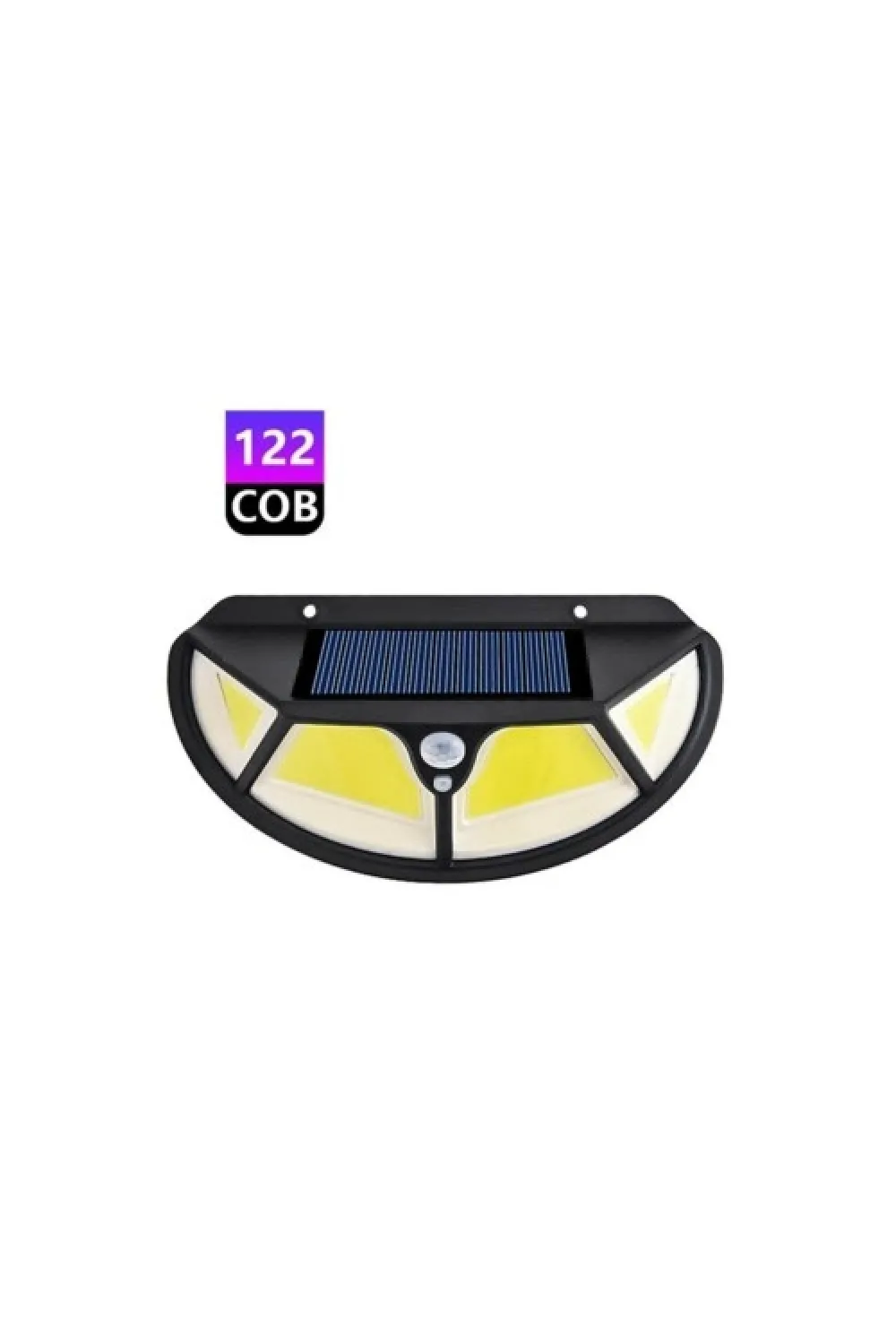 Fonksiyonel Sensörlü 122 Ledli Solar Bahçe Lambası