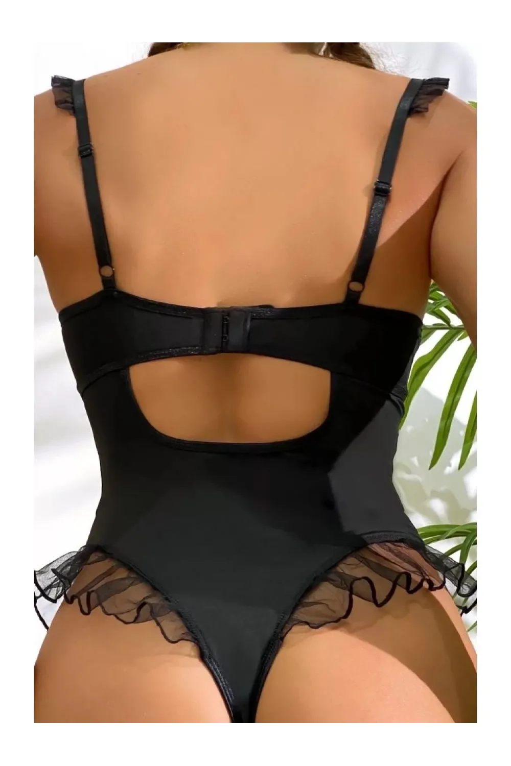 ieg™ For Dreams 8417 Fantazi Tül Detaylı Bodysuit
