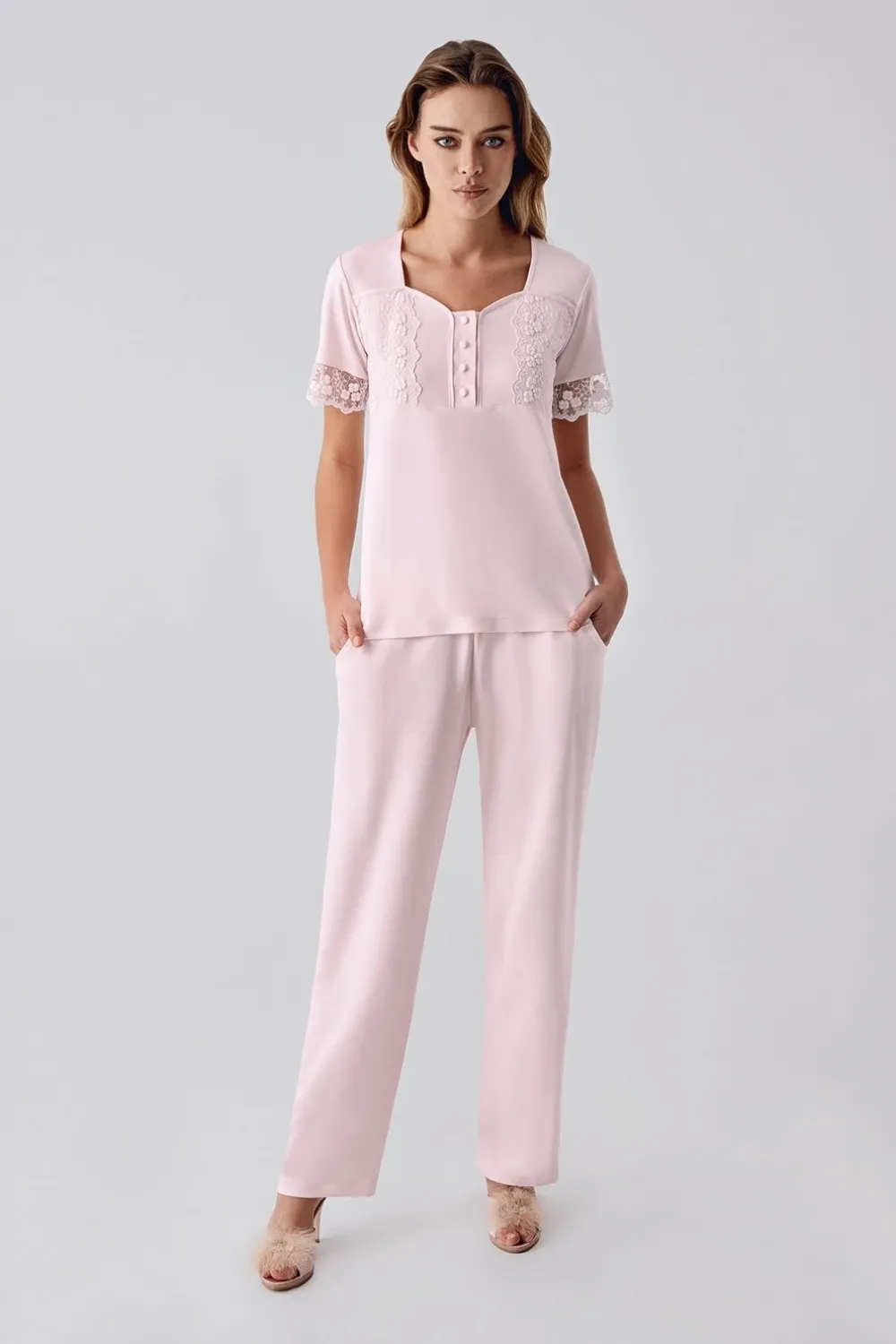 ieg™ Freshness 321 Kadın Sabahlıklı Pijama Takımı