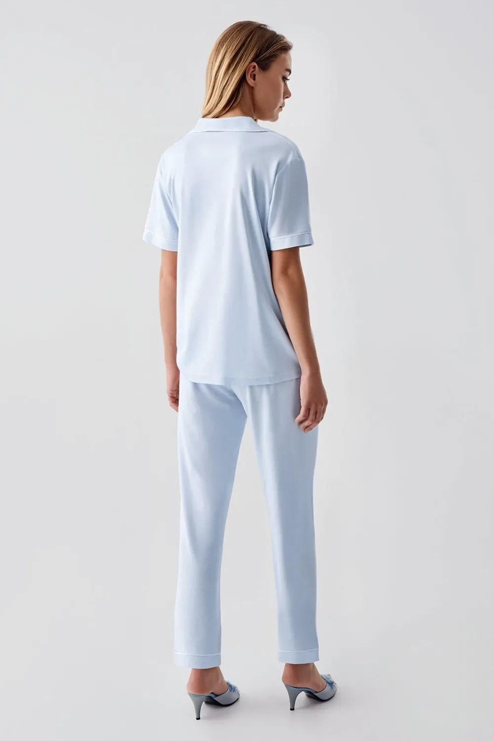 ieg™ Freshness 324 Kadın 4Lü Sabahlıklı Şorlu Pijama Takımı