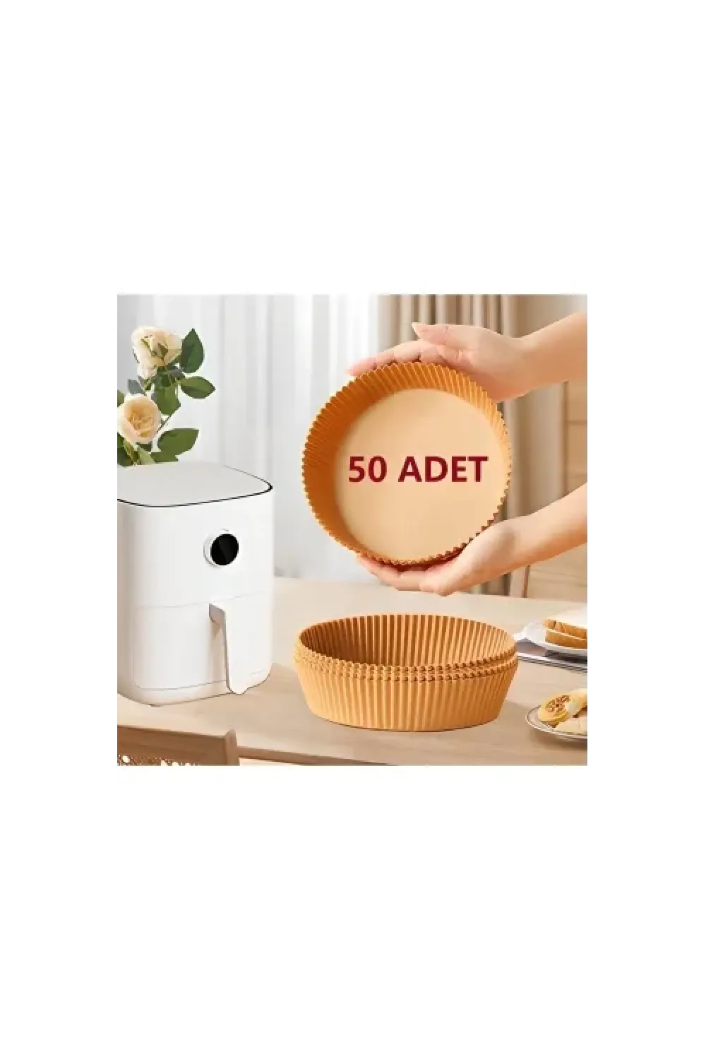 Fritöz Pişirme Kağıdı 50 Adet