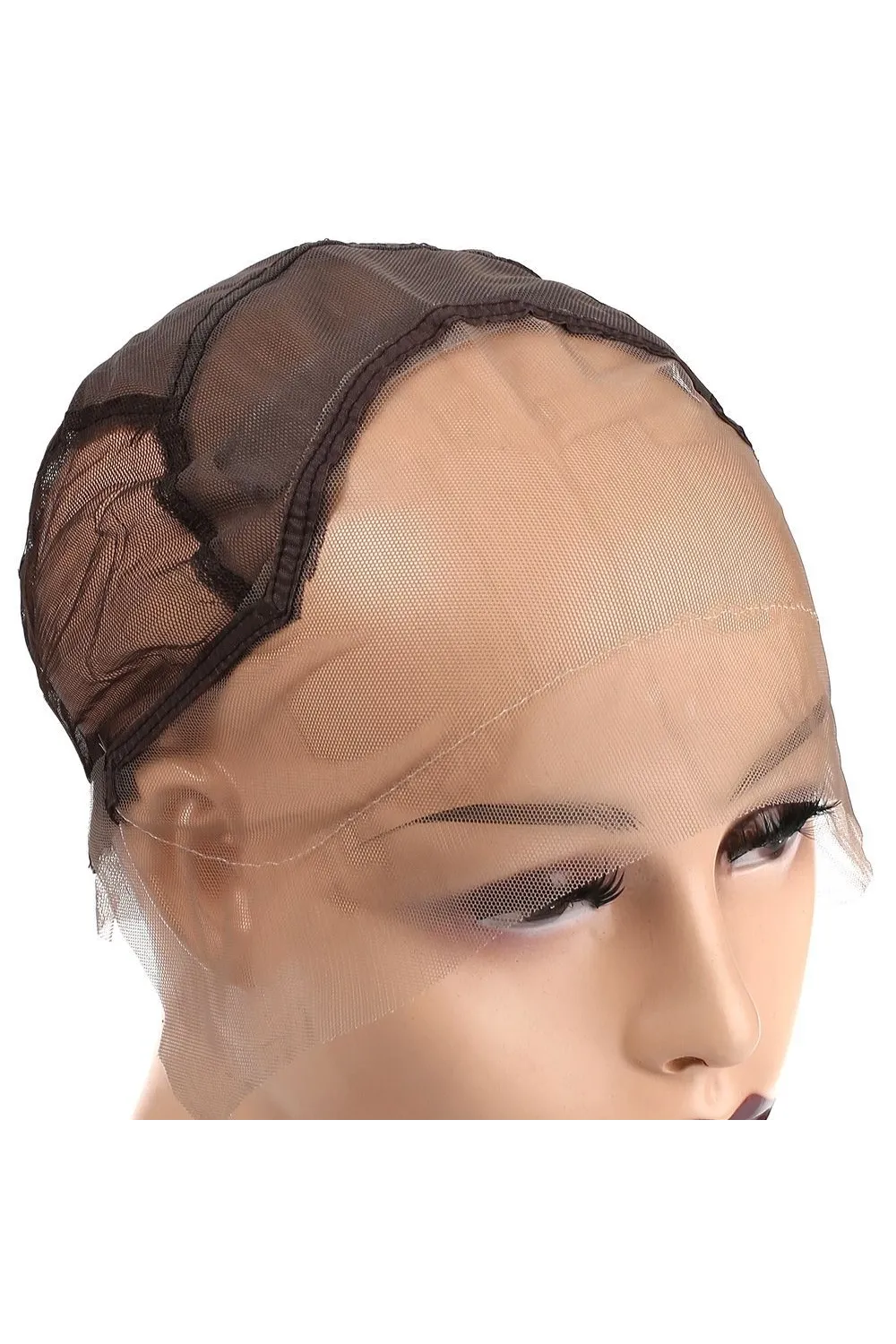 Front Lace Tül Peruk Dikim Filesi - Kahverengi