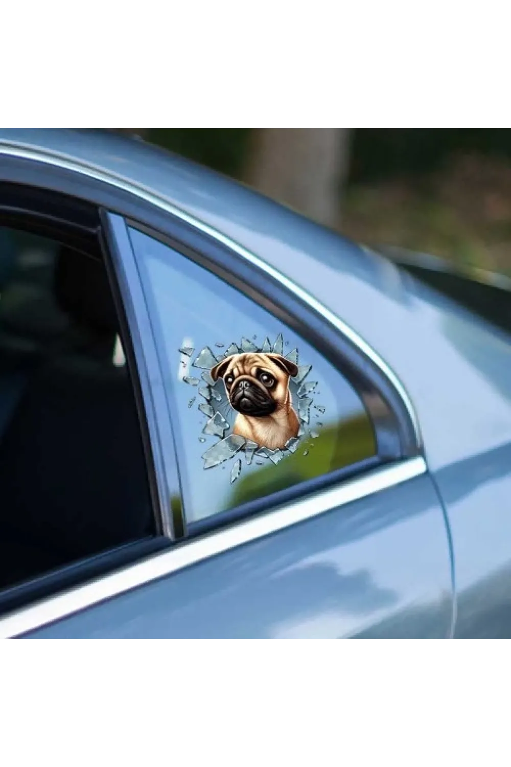 Fulcar French Bulldog Araç Stickerı