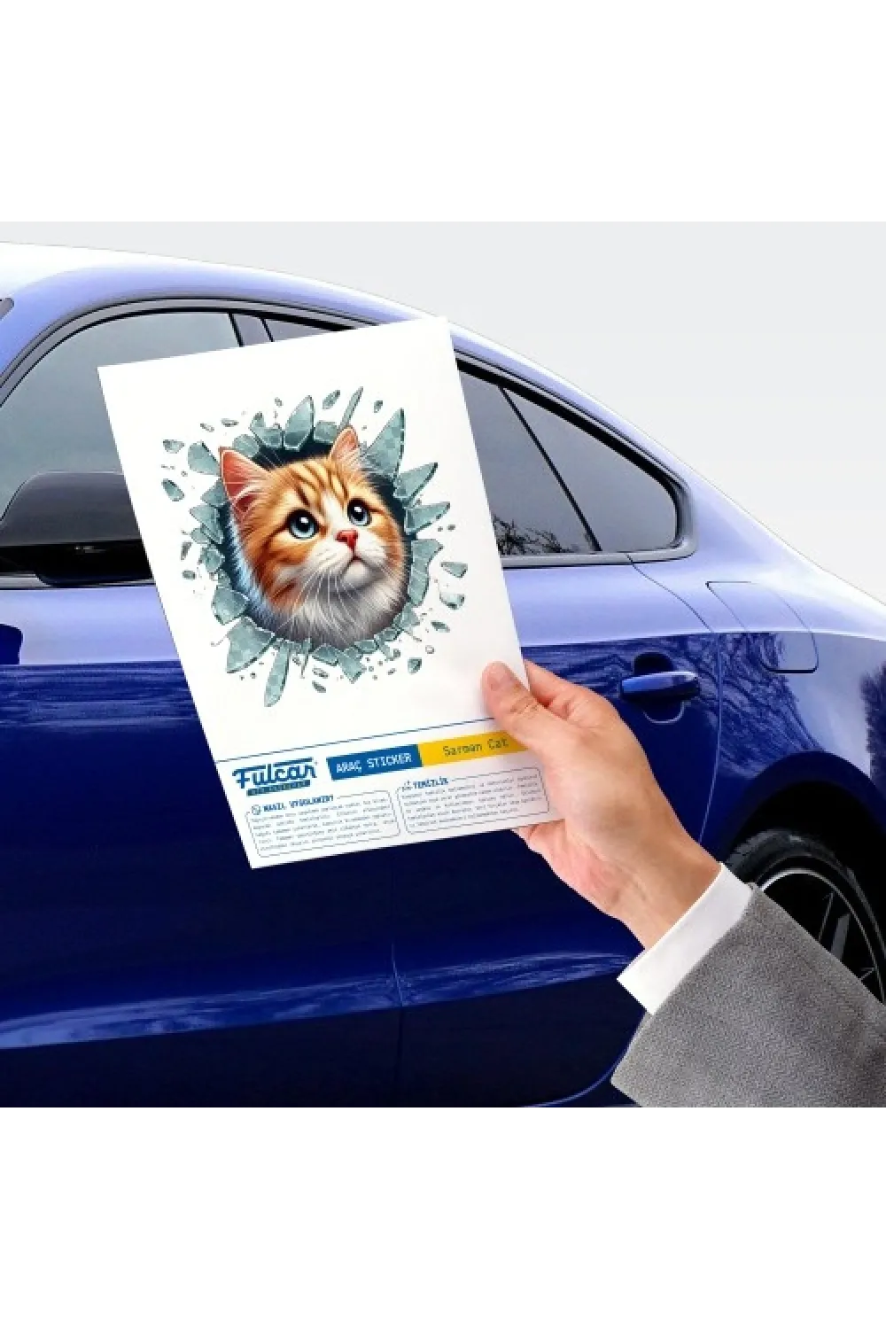 Fulcar Sarman Araç Stickerı