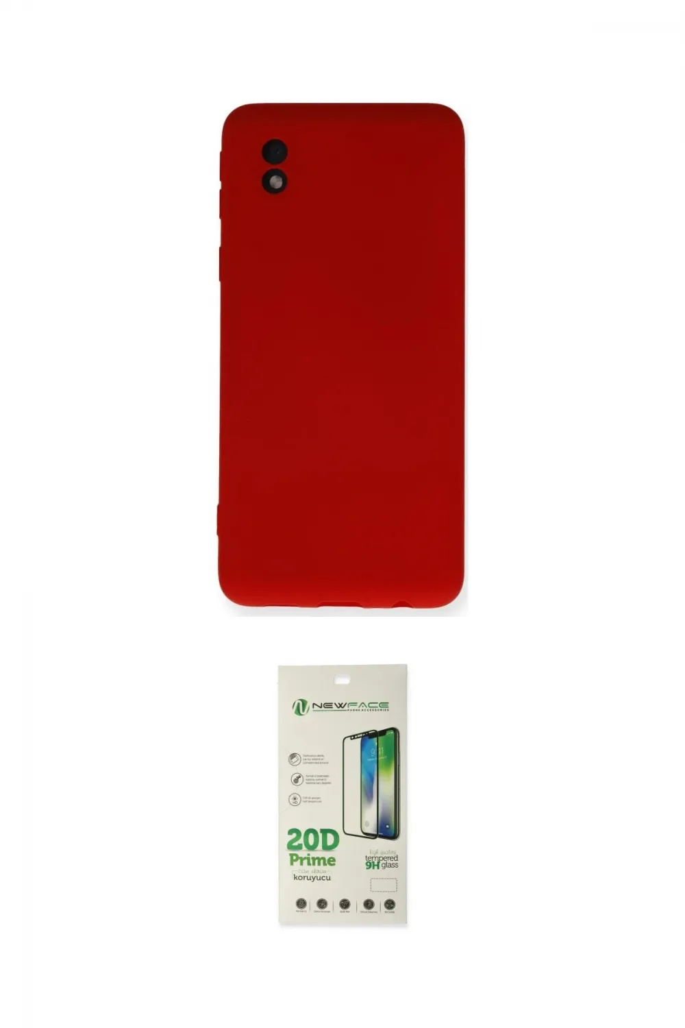 ieg™ Galaxy A01 Core Kılıf Ahenk Serisi - Siyah 20D Premium Cam Ekran Koruyucu