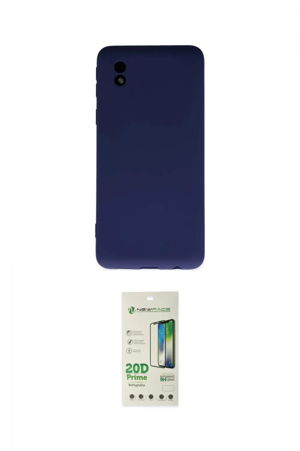 ieg™ Galaxy A01 Core Kılıf Ahenk Serisi - Siyah 20D Premium Cam Ekran Koruyucu