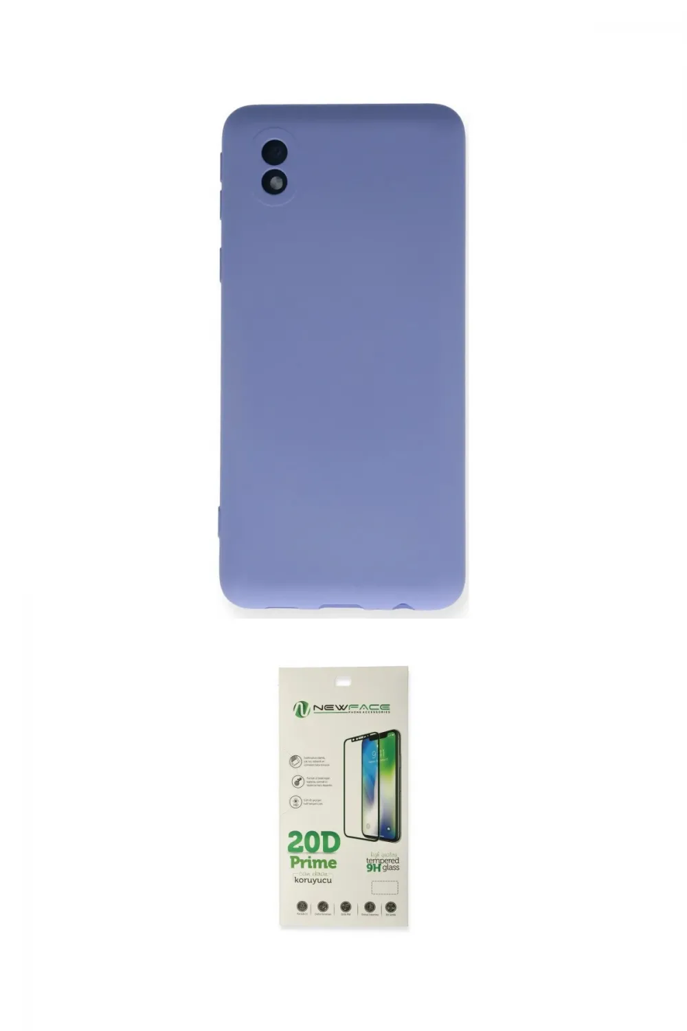 ieg™ Galaxy A01 Core Kılıf Ahenk Serisi - Siyah 20D Premium Cam Ekran Koruyucu
