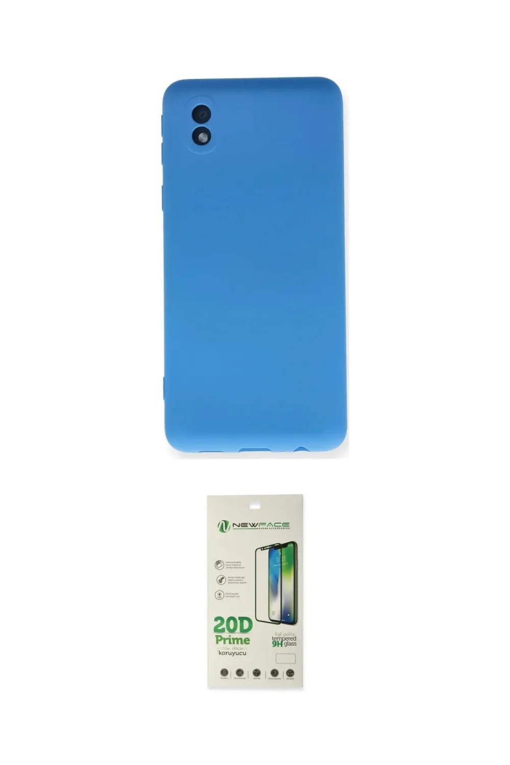 ieg™ Galaxy A01 Core Kılıf Ahenk Serisi - Siyah 20D Premium Cam Ekran Koruyucu